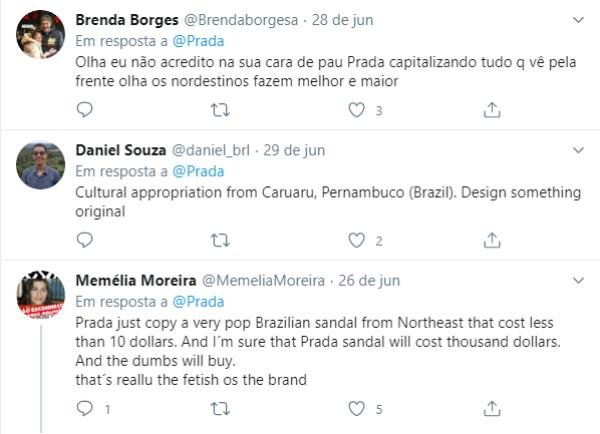 Print do Twitter