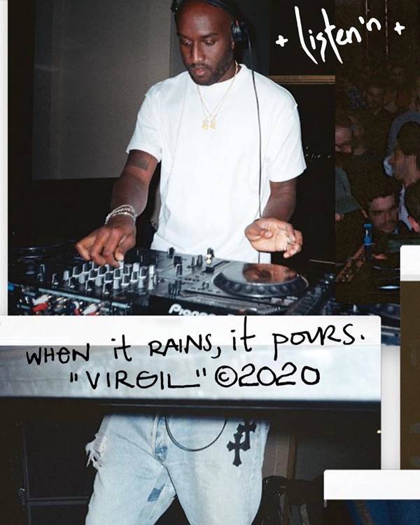 Virgil Abloh como DJ