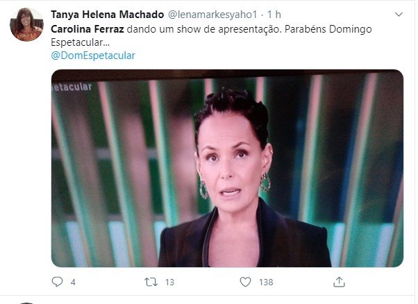 Carolina Ferraz Twitter