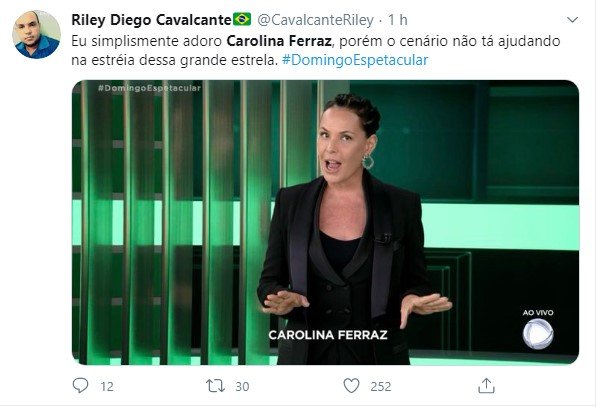 Carolina Ferraz Twitter