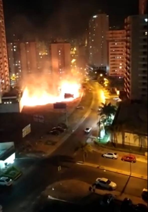 Incêndio em Águas Claras