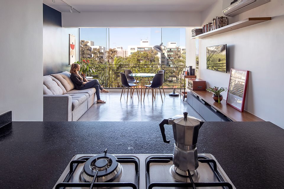 vista da sala