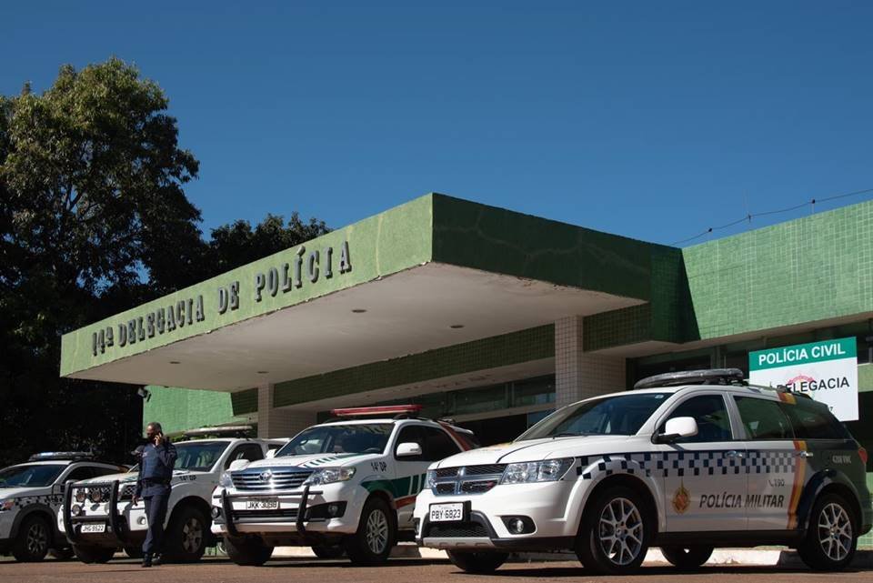 14ª Delegacia de Polícia, onde o jovem picado por naja, Pedro Henrique, é aguardado para depoimento