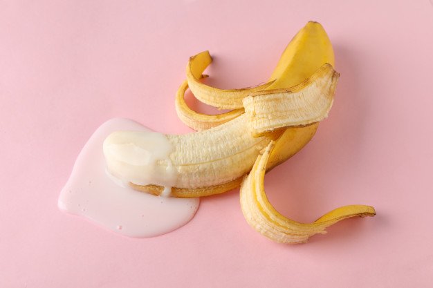 Banana com leite condensado