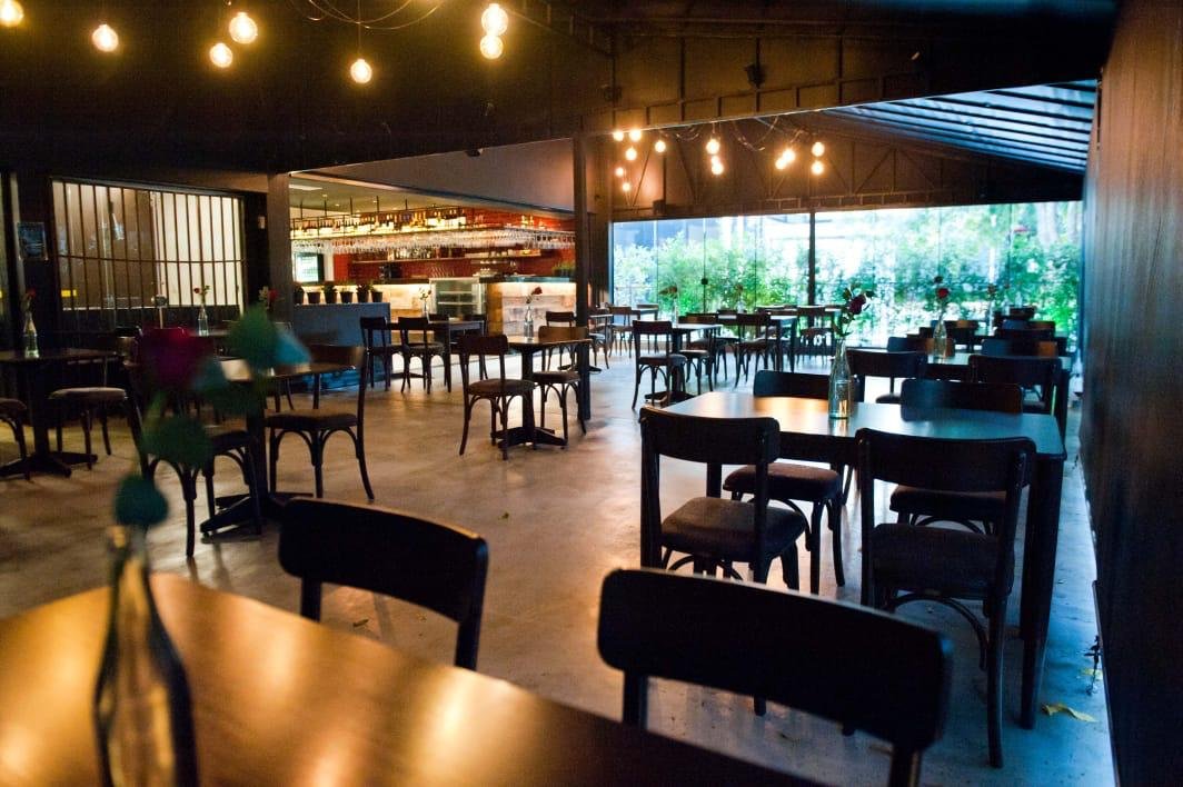 Ambiente do Bar da Ticiana Werner