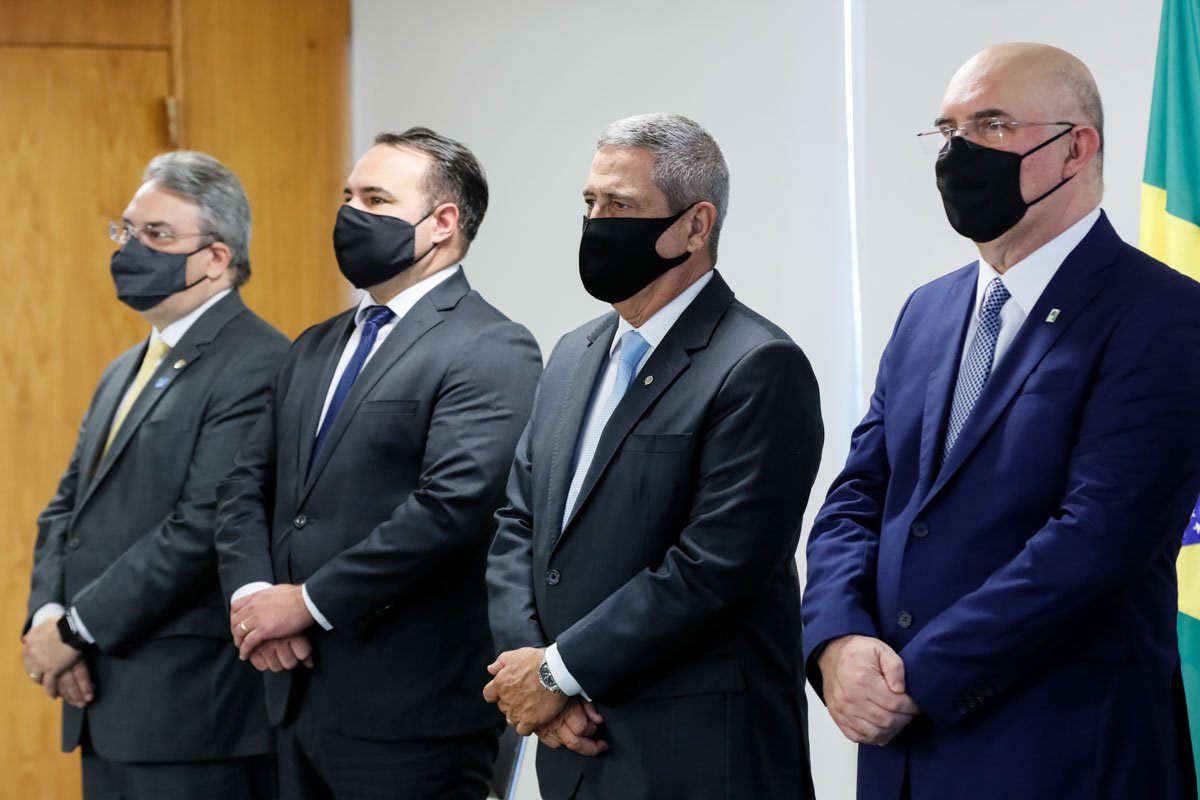 Posse do ministro do MEC Milton Ribeiro no planalto