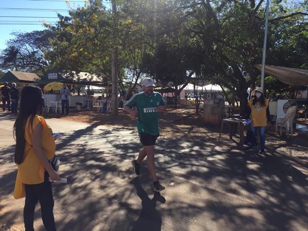 Fiscalização do uso de máscara no Parque da Cidade contra o coronavírus