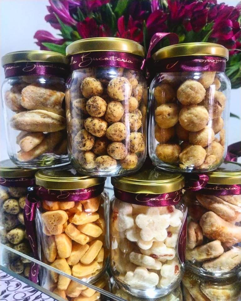 Biscoitos no pote