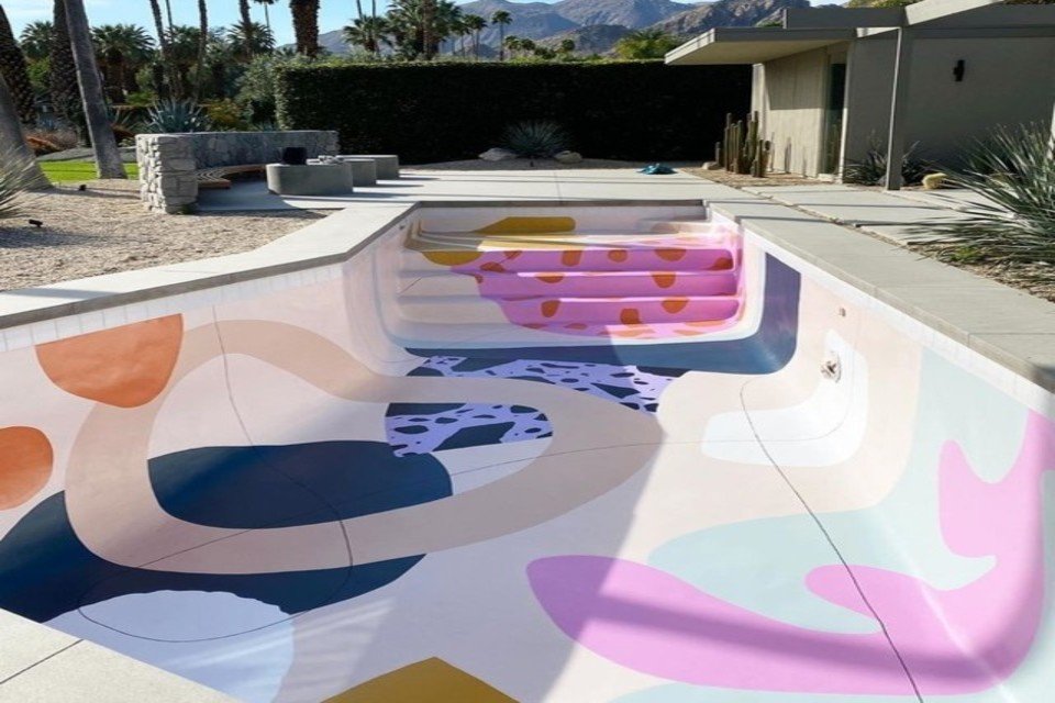 Inspiração: conheça as piscinas coloridas que estão bombando na internet