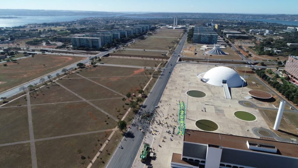 Bolsonaro se reunem na Esplanada