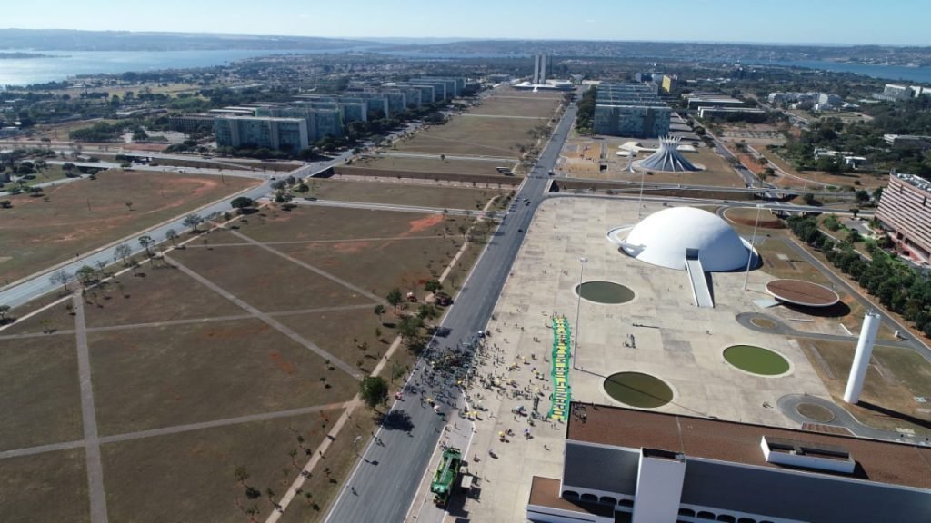 Bolsonaro se reunem na Esplanada