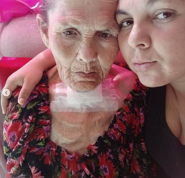 Rosângela e a mãe
