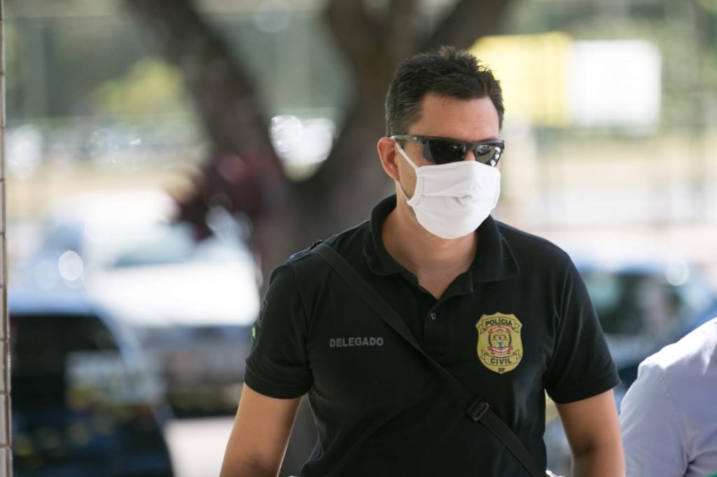Caso naja de brasilia Delegado responsável pela investigação, William Andrade Ricardo.