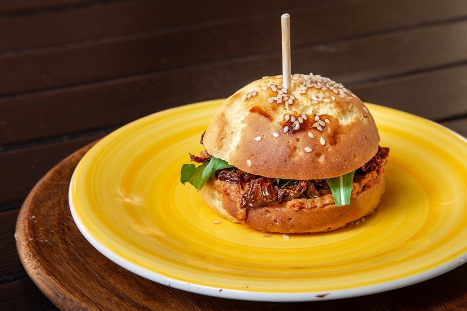 Hambúrguer vegetariano