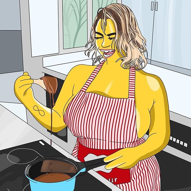 Playmate Lu Duarte em Os Simpsons