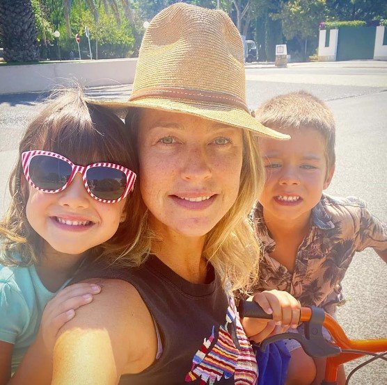 Luana Piovani e os filhos