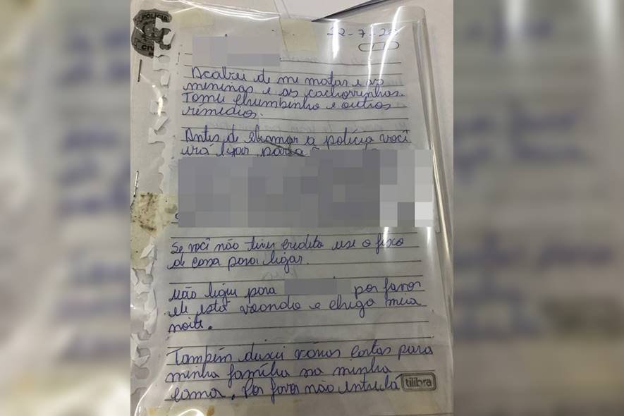 Carta de suicídio