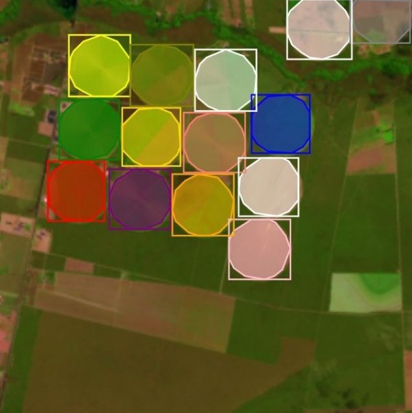 imagem de satélite