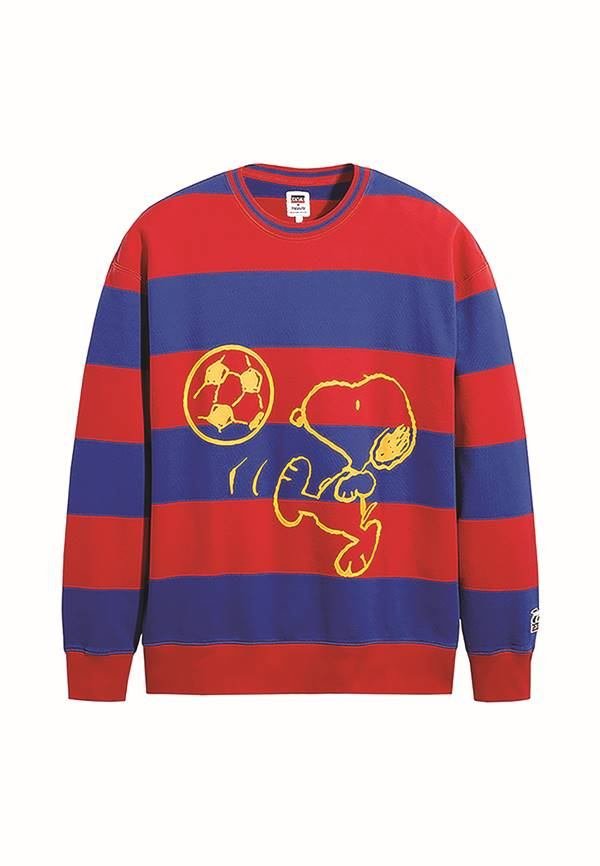 Peça de coleção da Levi's inspirada em Snoopy e Charlie Brown, da Peanuts