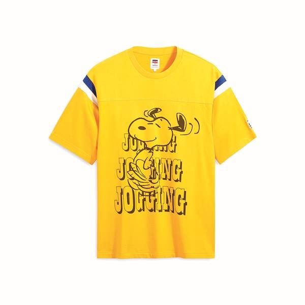 Peça de coleção da Levi's inspirada em Snoopy e Charlie Brown, da Peanuts