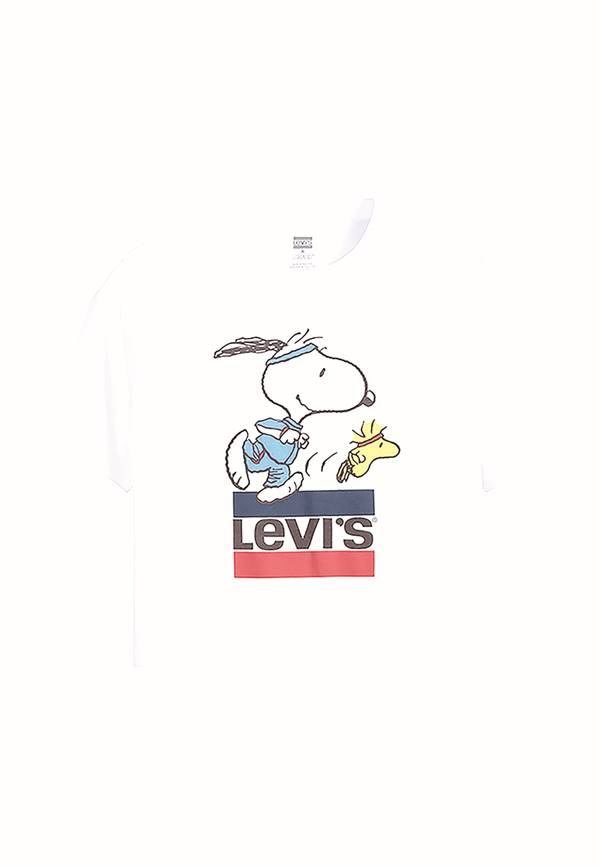 Peça de coleção da Levi's inspirada em Snoopy e Charlie Brown, da Peanuts