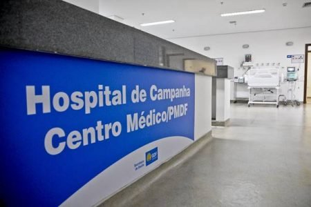 Hospital de campanha do Centro Médico da PMDF