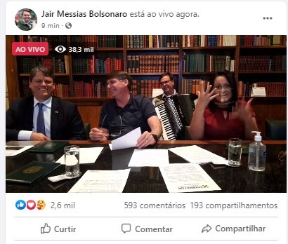 bolsonaro facebook
