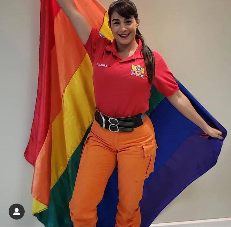 Movimento #Assédio No Quartel e Somos Todas Marias, da Bombeira Camila Paiva