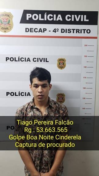 Foto suspeito polícia civil