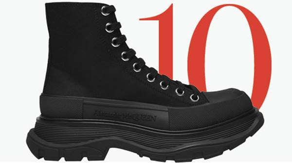 botas Tread Slick, da Alexander McQueen