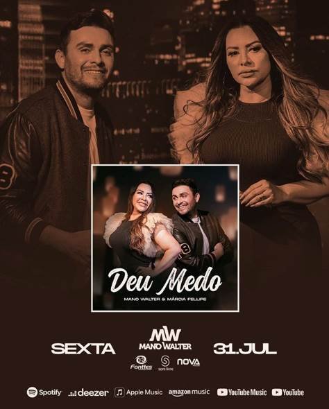 Mano Walter e Márcia Fellipe