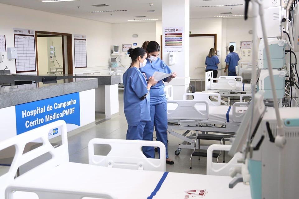hospital de campanha da polícia militar do DF