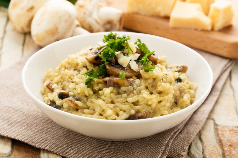 Receita de Risoto de shitake e shimeji, Receita