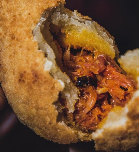 Coxinha de pernil de porco