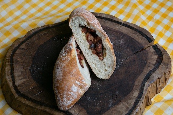 Pão recheado