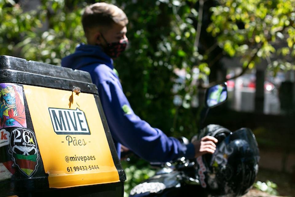 Entregador de delivery