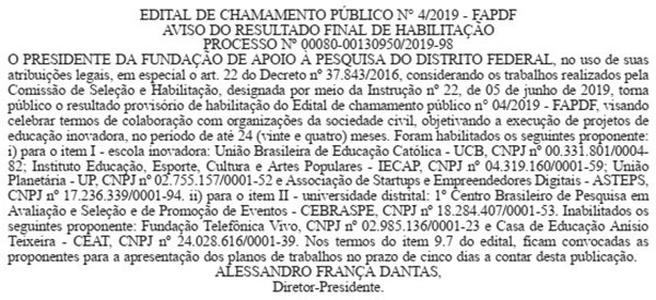 Extrato DODF 06/08/2020