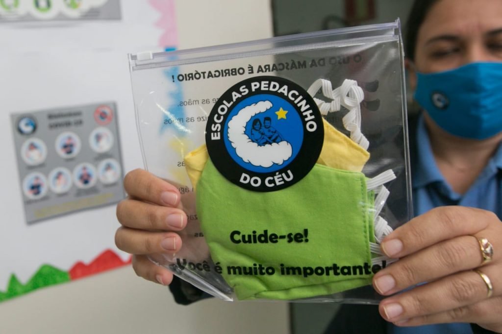 Na volta às aulas, unidades de ensino da rede particular da capital federal seguiram protocolos