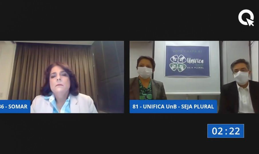 Debate candidatos à reitoria da UnB