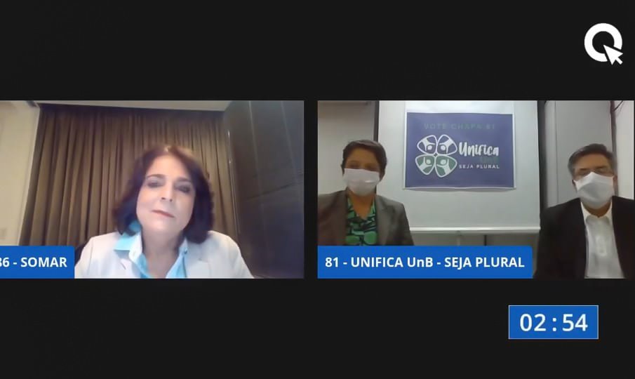 Debate candidatos à reitoria da UnB