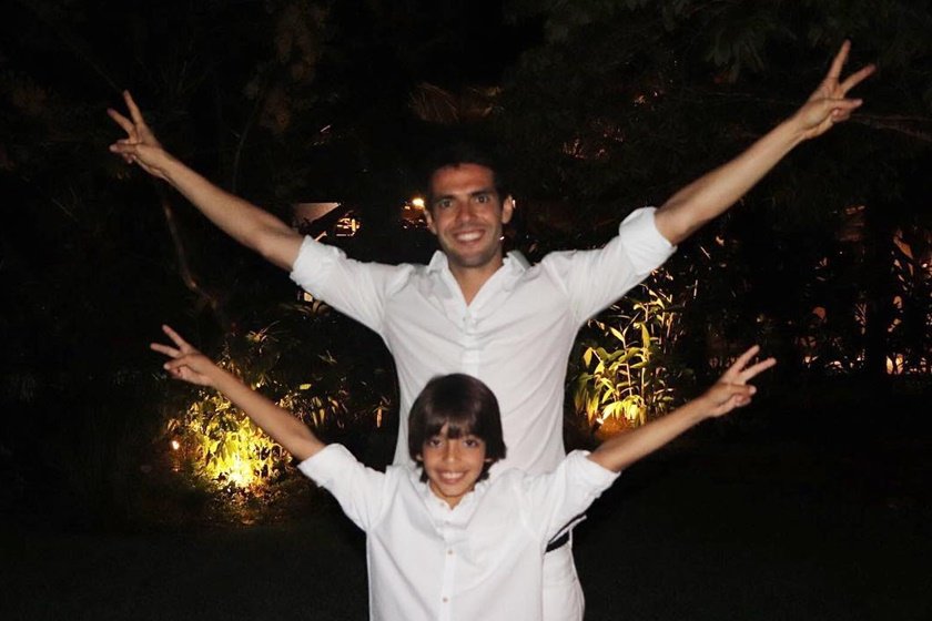 Kaká e Lucca