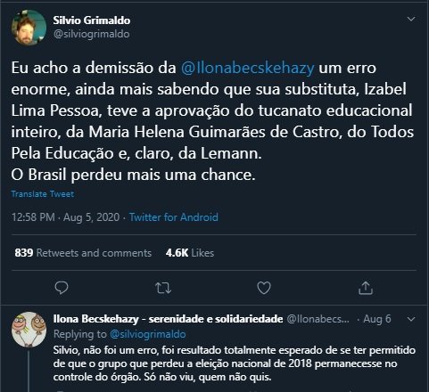 Bolsonaro e Olavo