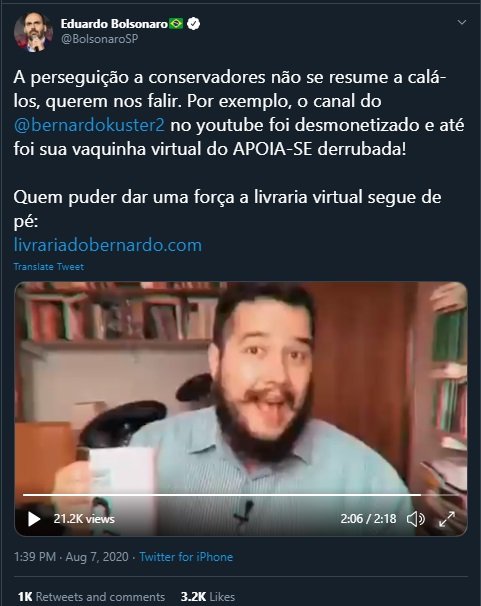 Bolsonaro e Olavo