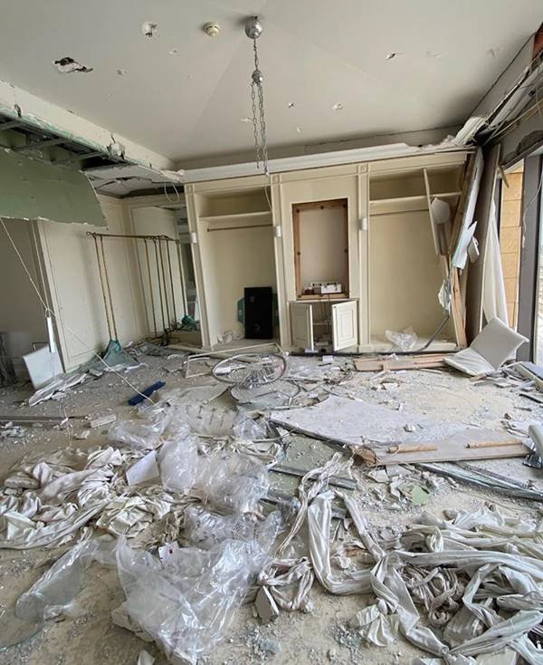 Sede Zuhair Murad destruída