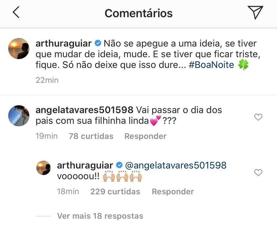 Dia dos Pais Arthur Aguiar