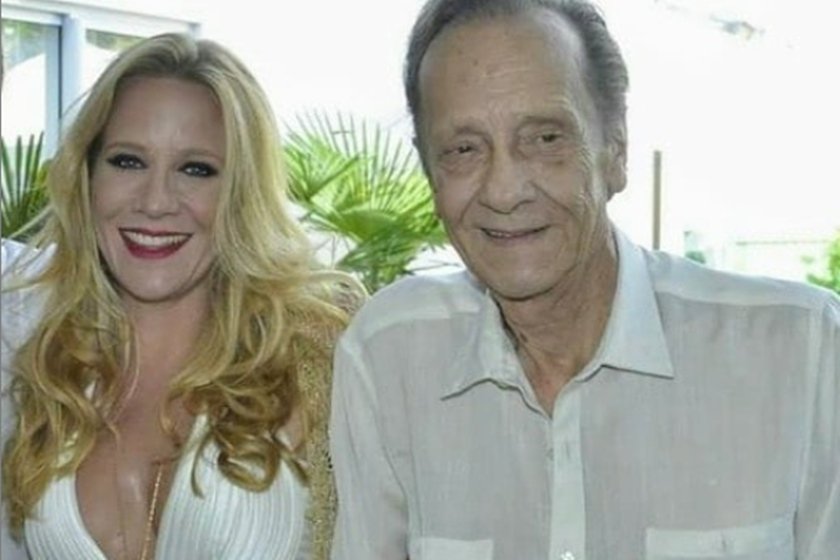 Renata La Porta e o pai, João Luiz Cacciatore Arrobas da Silva