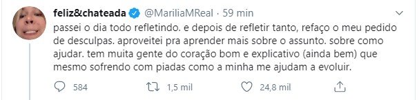 Marilia Mendonça no Twitter