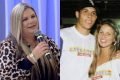 Vivi Brunieri, ex-Ronaldinha, com Ronaldo Fenômeno