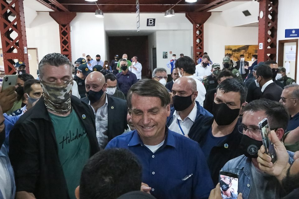 Jair Bolsonaro no pará