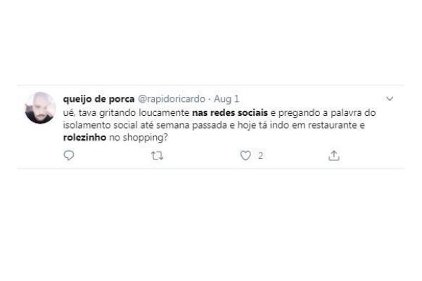 Isolamento e biscoitagem tem dominado debates nas redes sociais